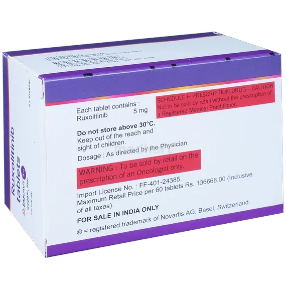 jakavi 5mg tablet 10's